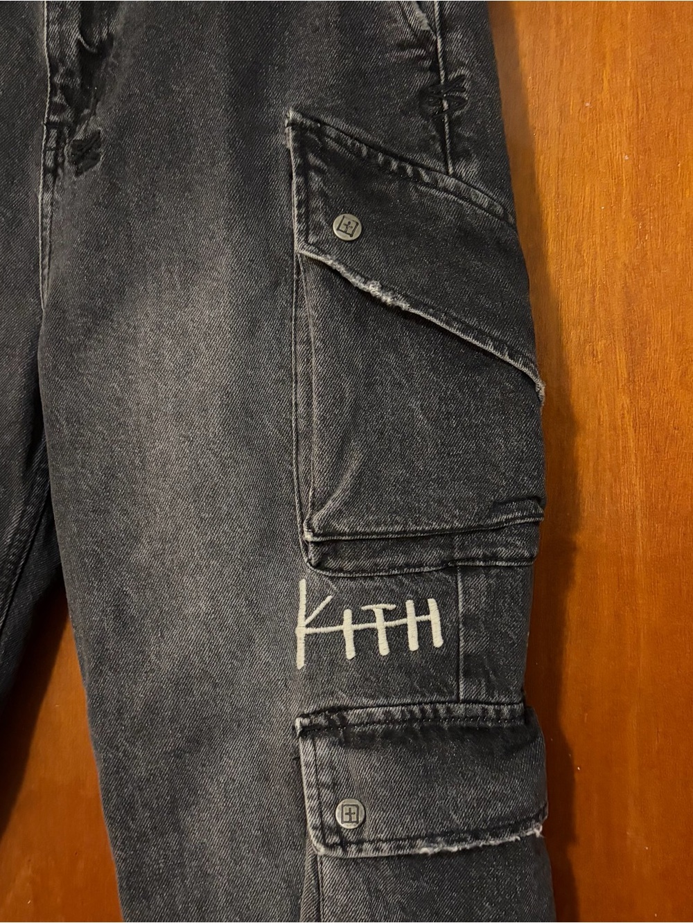 Kith x Ksubi Chlo Cargo Jeans Black - Picture 3 of 11